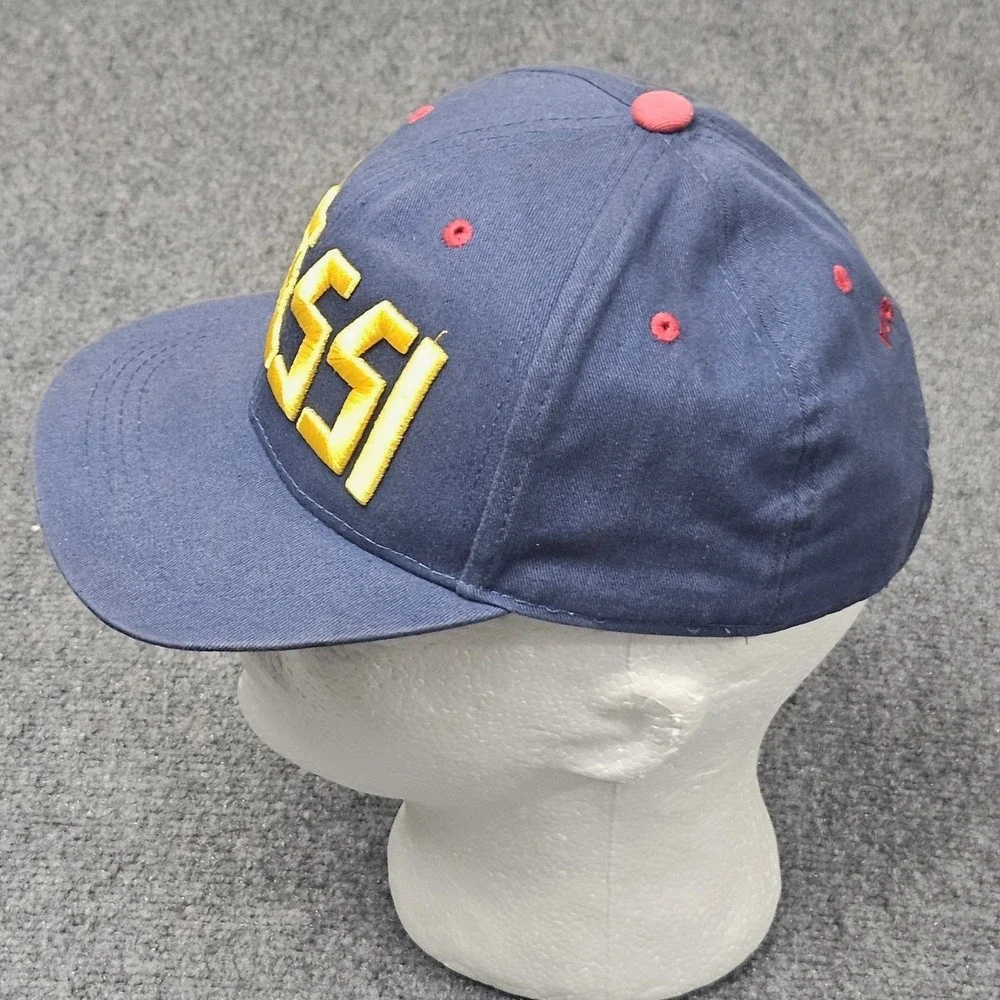 Lionel Messi FC Barcelona Hat Youth Navy Blue Bold‎ Soccer Fan Cap FCB Crest